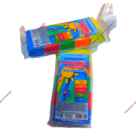 Мастика Росдекор 5шт по 20г (микс) - Кондитер плюс. Товары для кондитеров