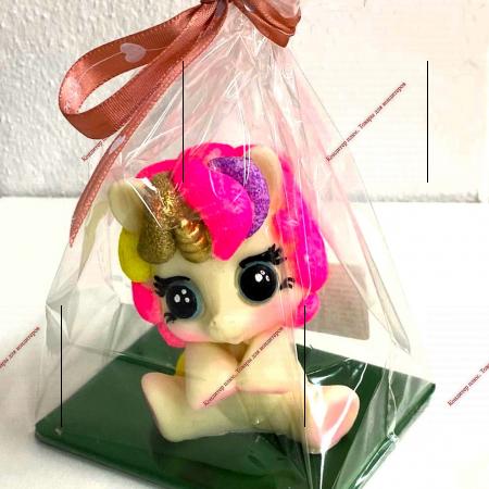 Фигурка из глазури единорог (цвет микс) - Кондитер плюс. Товары для кондитеров