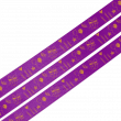 Лента атласная «С праздником!», фиолетовая, 2 см × 25 ярд (22,5 м) - Кондитер плюс. Товары для кондитеров 