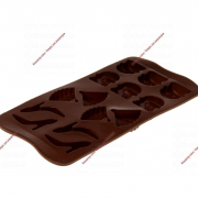 Форма для льда и шоколада Доляна «Дамский набор», 21×11×1,5 см, силикон, 14 ячеек - Кондитер плюс. Товары для кондитеров 