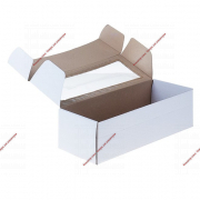 Коробка самосборная, с окном, белая, 16 х 35 х 12 см - Кондитер плюс. Товары для кондитеров 