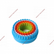 Набор форм для печенья Доляна «Волна», 5 шт, 10×10×3,5 см, цвет МИКС - Кондитер плюс. Товары для кондитеров 