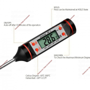 Термометр (термощуп) электронный на батарейках Доляна, в коробке - Кондитер плюс. Товары для кондитеров 