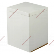Коробка для торта, 42x42x45 см белая без окна - Кондитер плюс. Товары для кондитеров 