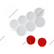 Силиконовая форма «Круги», 4,5 и 5 см, цвет прозрачный - Кондитер плюс. Товары для кондитеров 