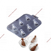 Форма для шоколада и конфет «Мини Шампанское», размер ячейки 5×2,3 см, цвет прозрачный - Кондитер плюс. Товары для кондитеров 