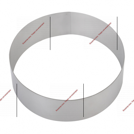 Форма для выпечки и выкладки круг Н-8 D-22 - Кондитер плюс. Товары для кондитеров 