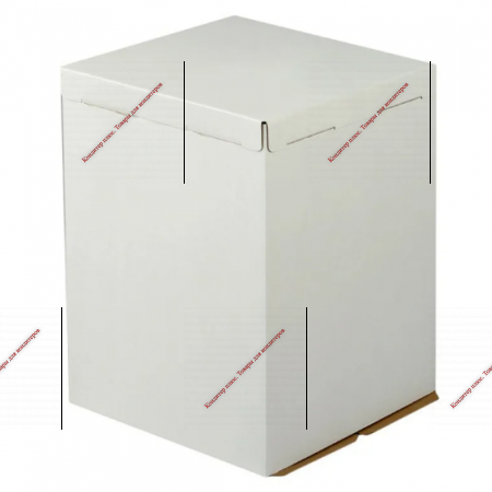 Коробка для торта, 50x50x50 см белая без окна - Кондитер плюс. Товары для кондитеров 